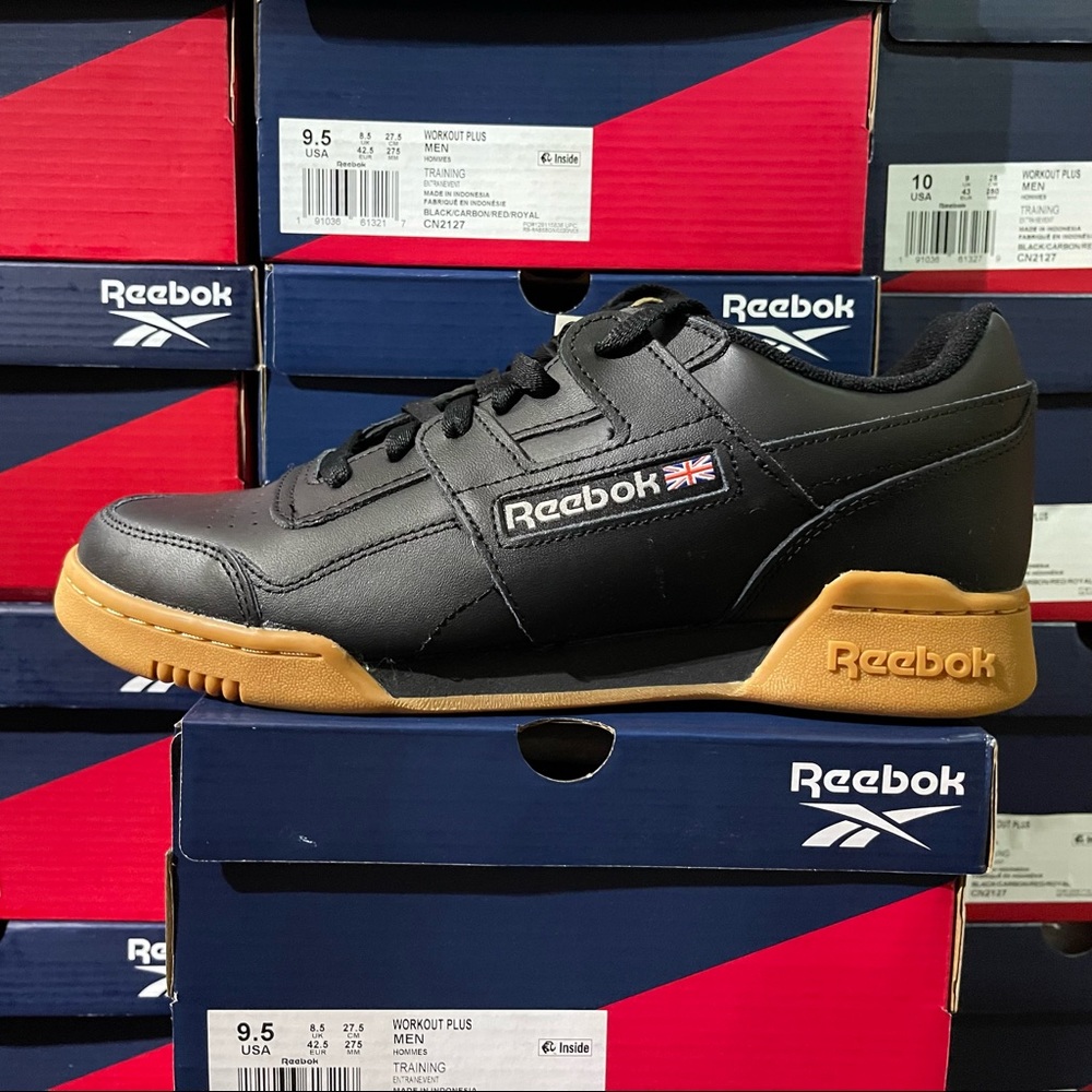 Reebok Workout Plus CN2127 Black/Carbon Men Shoes Sneaker